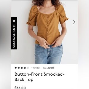 NWT Madewell top